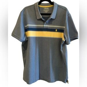Izod blue short sleeve men's polo size XL